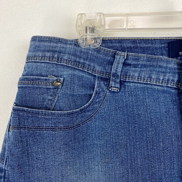 Gloria Vanderbilt Women's Capri Jeans Size 18 Blue The Perfect Fit Control Panel - Picture 3 of 6